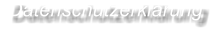 Datenschutzerklrung